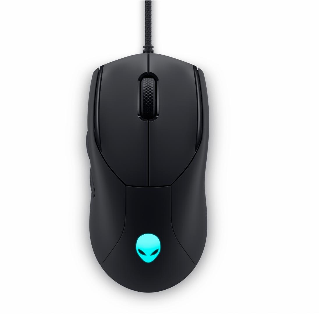Mouse Alienware Gaming Mouse AW320M, cu fir, negru