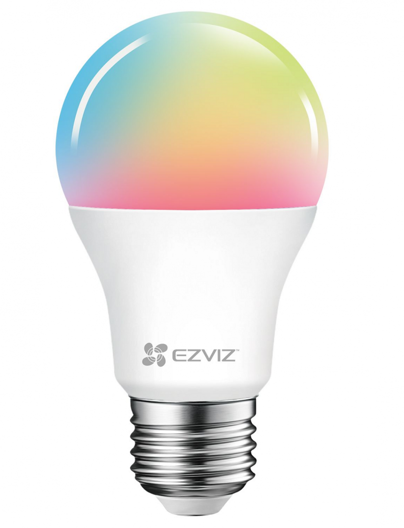 Bec LED RGB inteligent EZVIZ LB1 Color, Wi-Fi, E27, 8W,