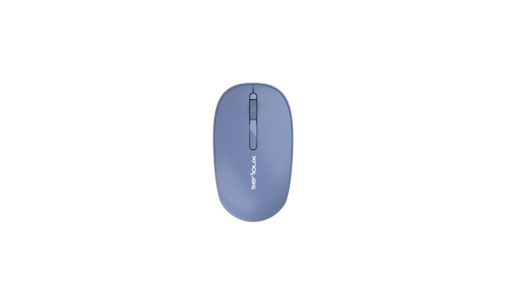 Mouse Serioux Spark 215 Wireless Albastru, Senzor: Optic, DPI: 1000,