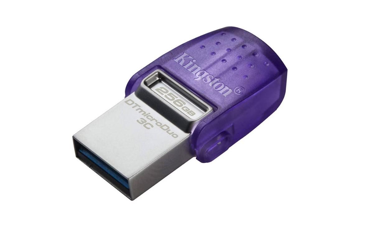 USB Flash Drive Kingston 256GB DT MicroDuo, USB 3.0, micro