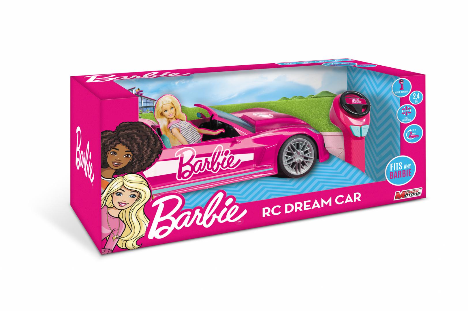BARBIE R/C - CONVERTIBLE CAR