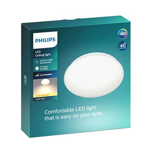 Plafoniera LED Philips CL200, 17W, 1700 lm, lumina calda (2700K),