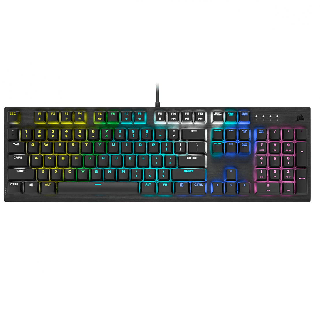 Tastatura Gaming Mecanica Corsair K60 RGB PRO, USB, negru