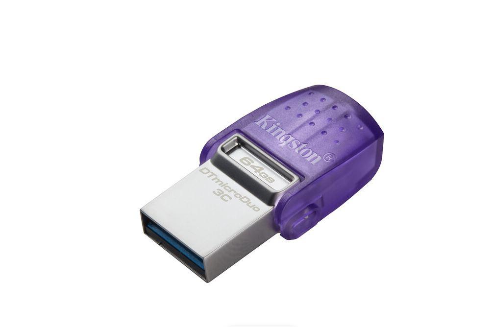 USB Flash Drive Kingston 64GB DT MicroDuo, USB 3.0, micro