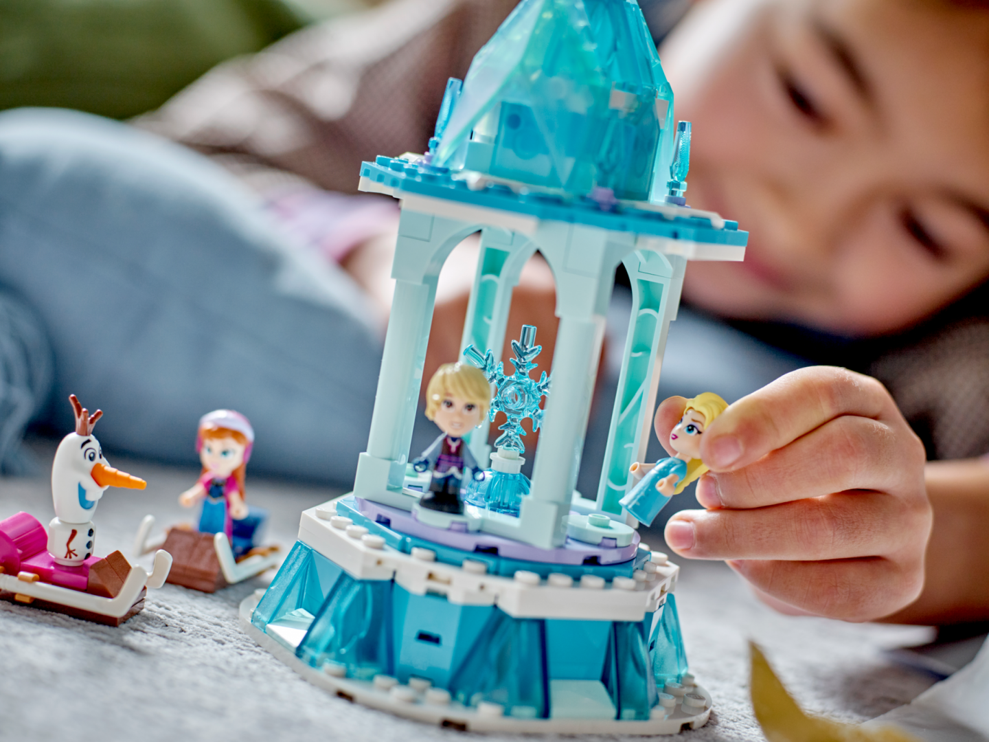 Anna and Elsa's Magical Carousel
