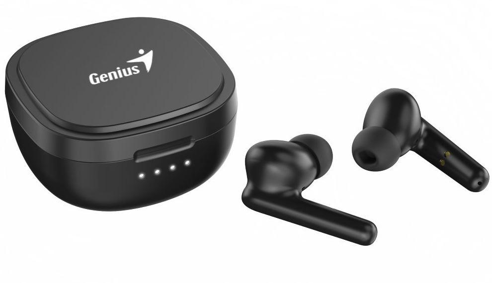 Casti Genius HS-M910BT True Wireless, intraauriculare, microfon, Bluetooth 5.0, USB
