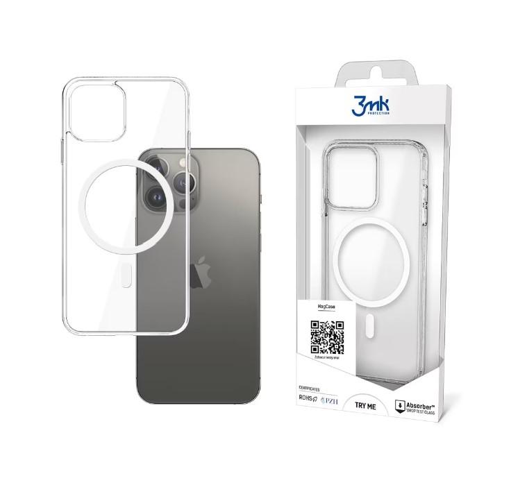 3MK MagSafe Case for iPhone 13 - Transparent plastic