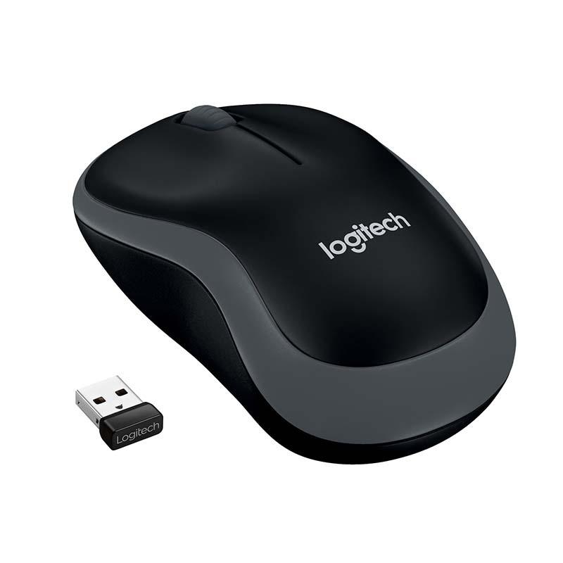 Mouse Logitech M185 Wireless, rezolutie 1000 DPI, negru