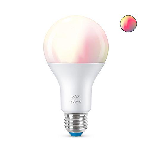 Bec LED RGB inteligent WiZ Connected Colors A67, Wi-Fi, E27,