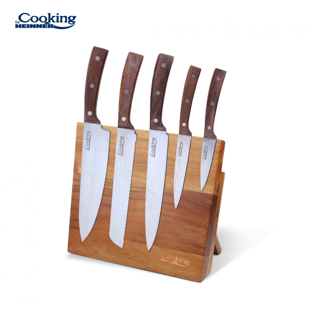 SET CUTITE BUCATARIE 6 PIESE DAMASCUS STYLE COOKING BY HEINNER