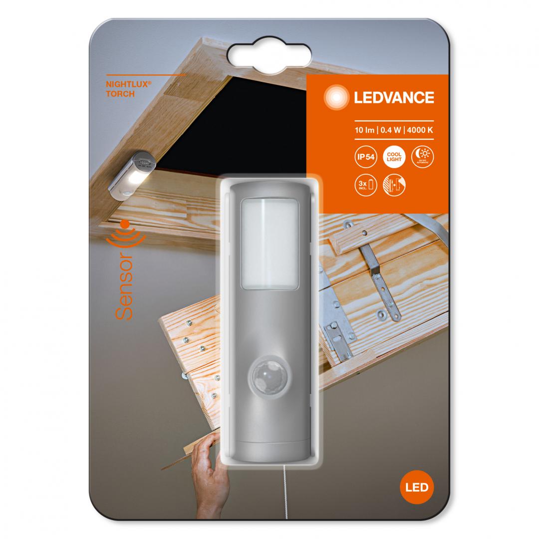Mini lanterna LED Ledvance NIGHTLUX Torch cu senzor de miscare